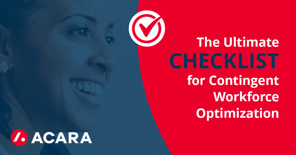 Contingent Labor Management Checklist