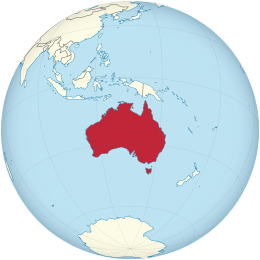 Map of Australia